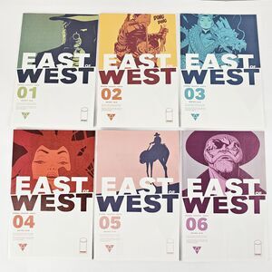 East of West 1-45  & Sourcebook Complete Image Comics 2013 Hickman Dragotta VF